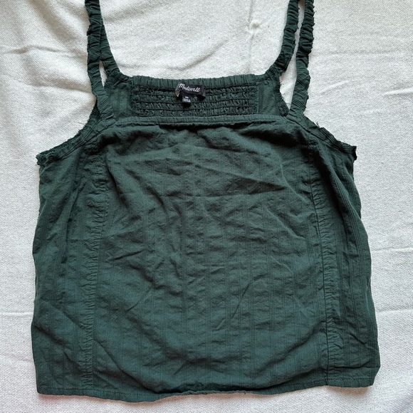 Madewell Tops - Madewell Textured Cotton Tank Top - Size XS